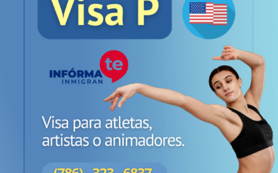 Visa P para atletas, artistas o animadores