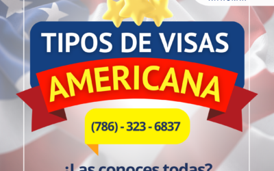 Tipos de Visas Americanas